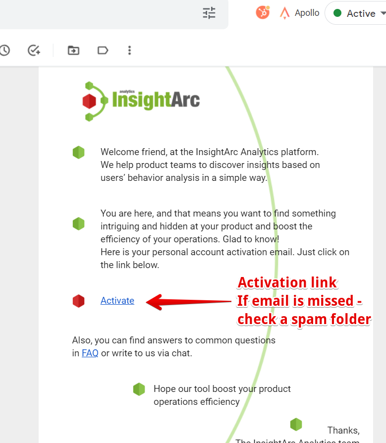 Activation email  with a link.png